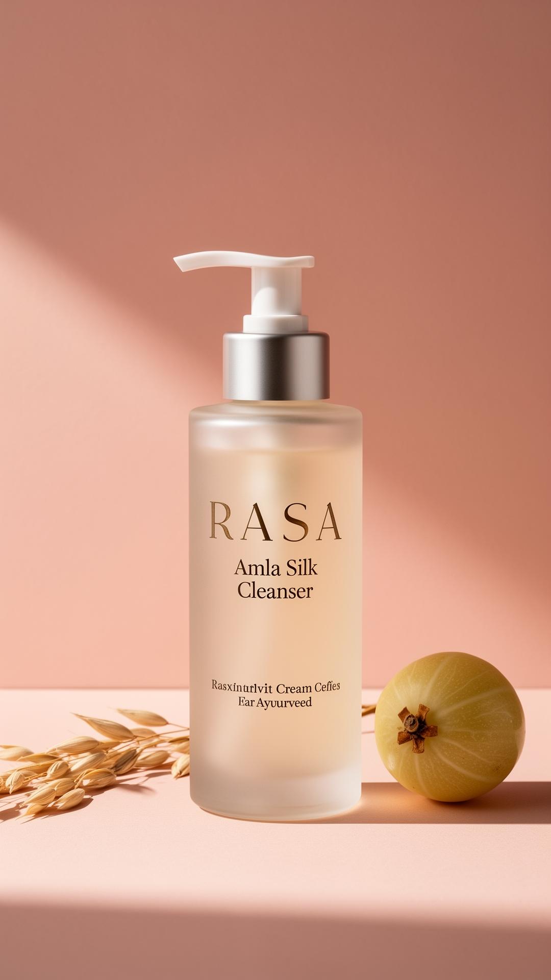 Amla Silk Cleanser — Cream-to-foam radiance cleanser